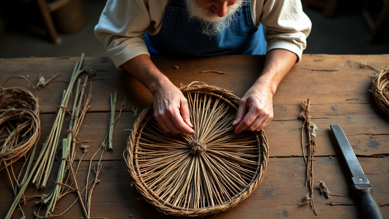 Fabrication d'un panier